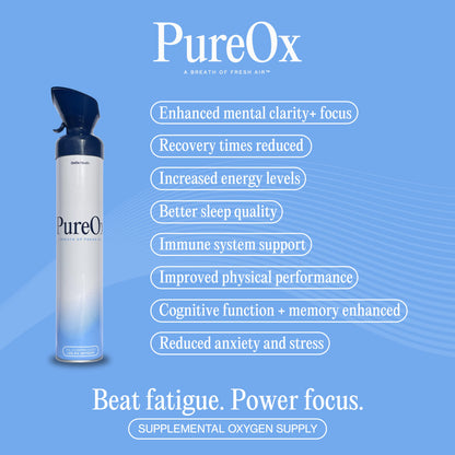 PureOx Oxygen Canisters (Pack of 3)